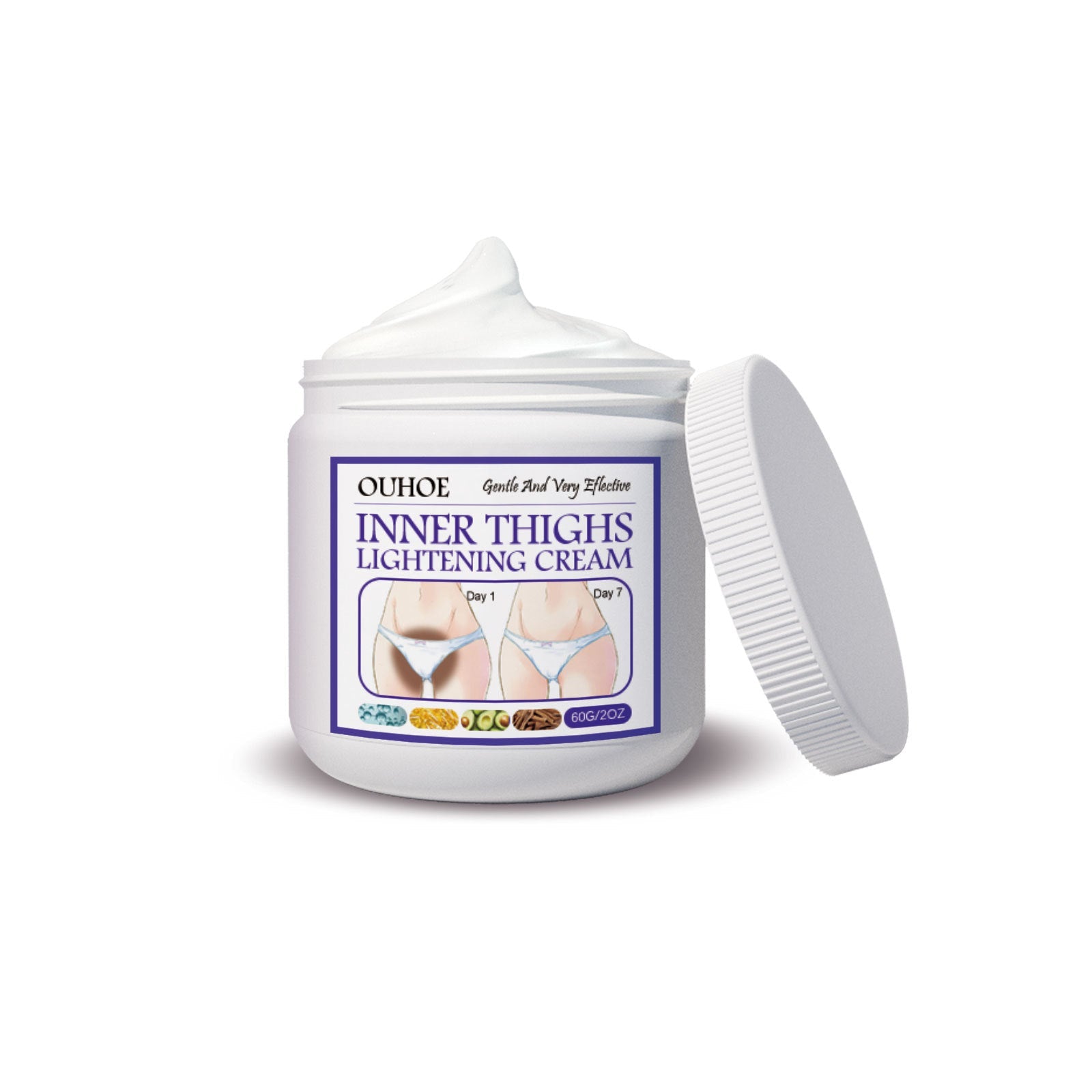 OUHOE Inner Thigh Skin Perfecting Cream – Brighten -Hallebeauty